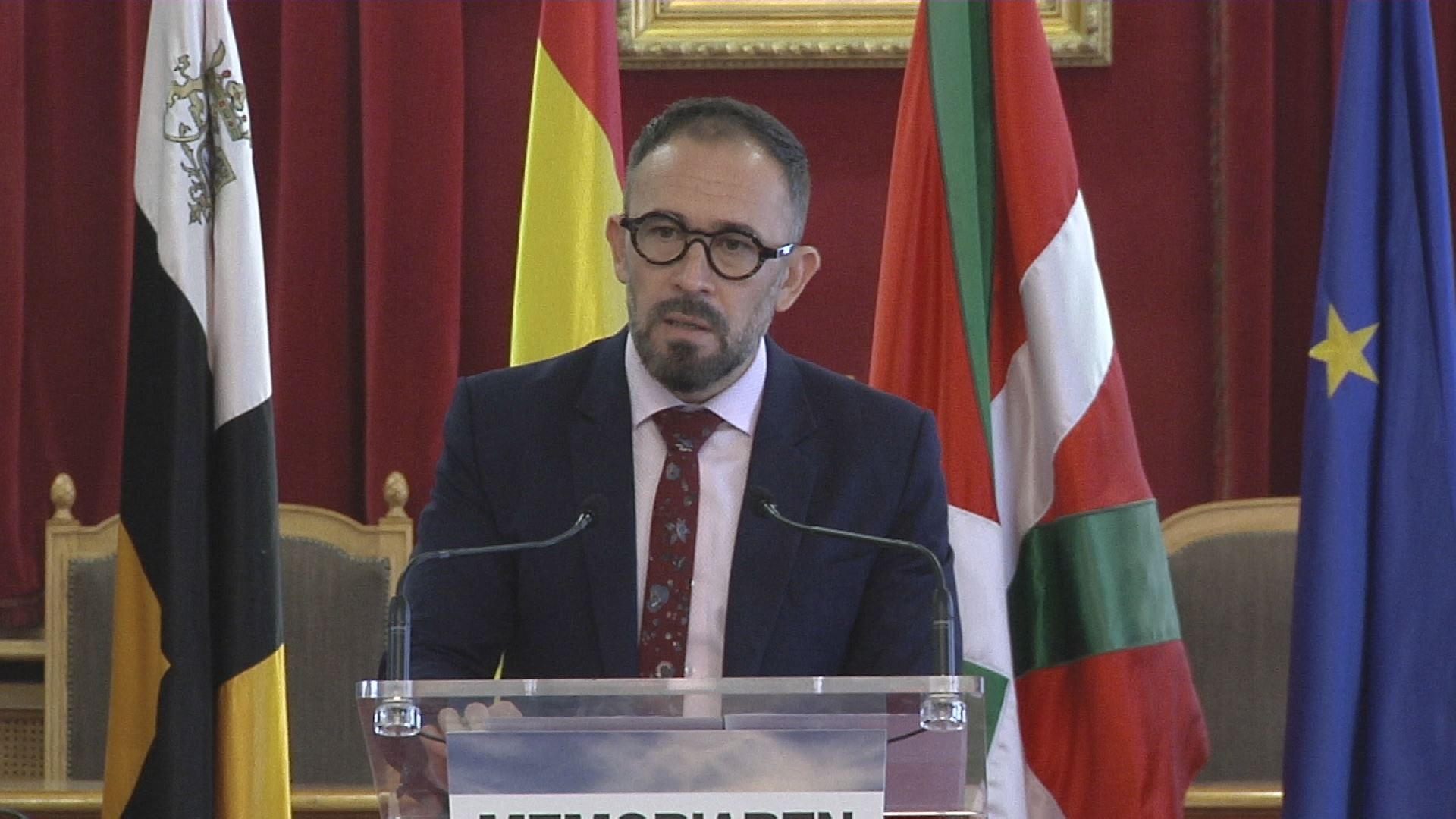 El delegado del Gobierno en Euskadi, Denis Itxaso.