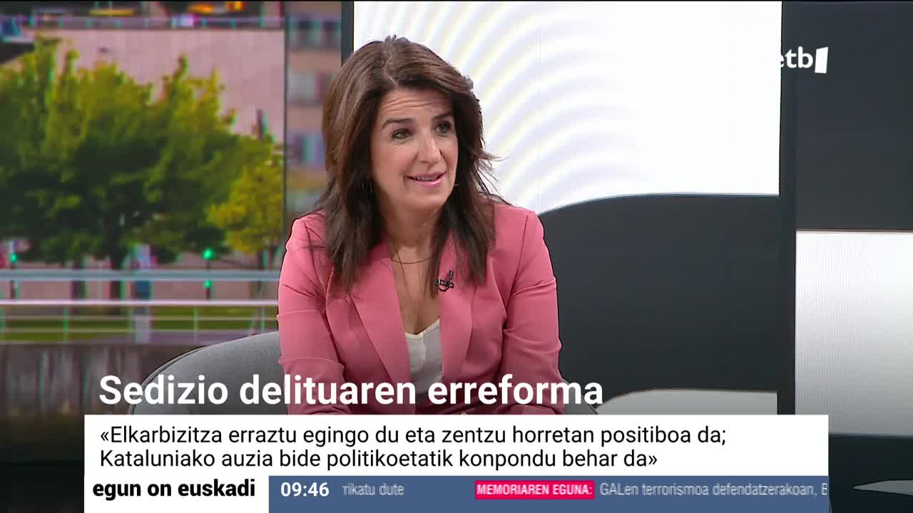 Gogora Institutuaren zuzendariak Memoriaren Egunean aurkeztu zuten agiriaz mintzatu da Egun On Euskadi saioan. Ezenarroren arabera, iraganaren irakurketa kritikoa eta zintzoa egin behar dugu.