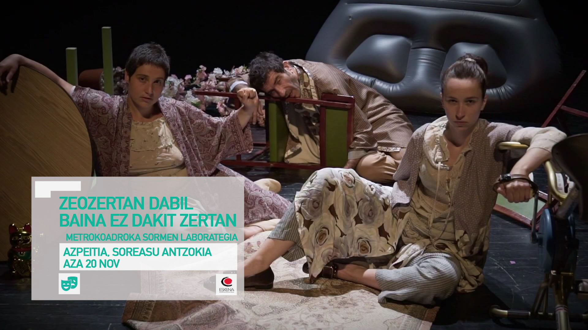 Kulturklik sarea zeozertan dabil baina ez dakit zertan metrokoadroka