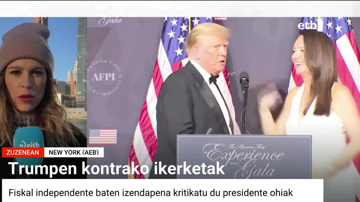 Justiziak fiskal berezi bat izendatu du Donald Trump ikertzeko, Kapitolioko erasoaren eta Floridako bere etxean topaturiko dokumentuen inguruko auziak direla eta. Trumpek 2024ko hauteskundeetarako bere hautagaitza iragarri eta hiru egunera iritsi da berria.