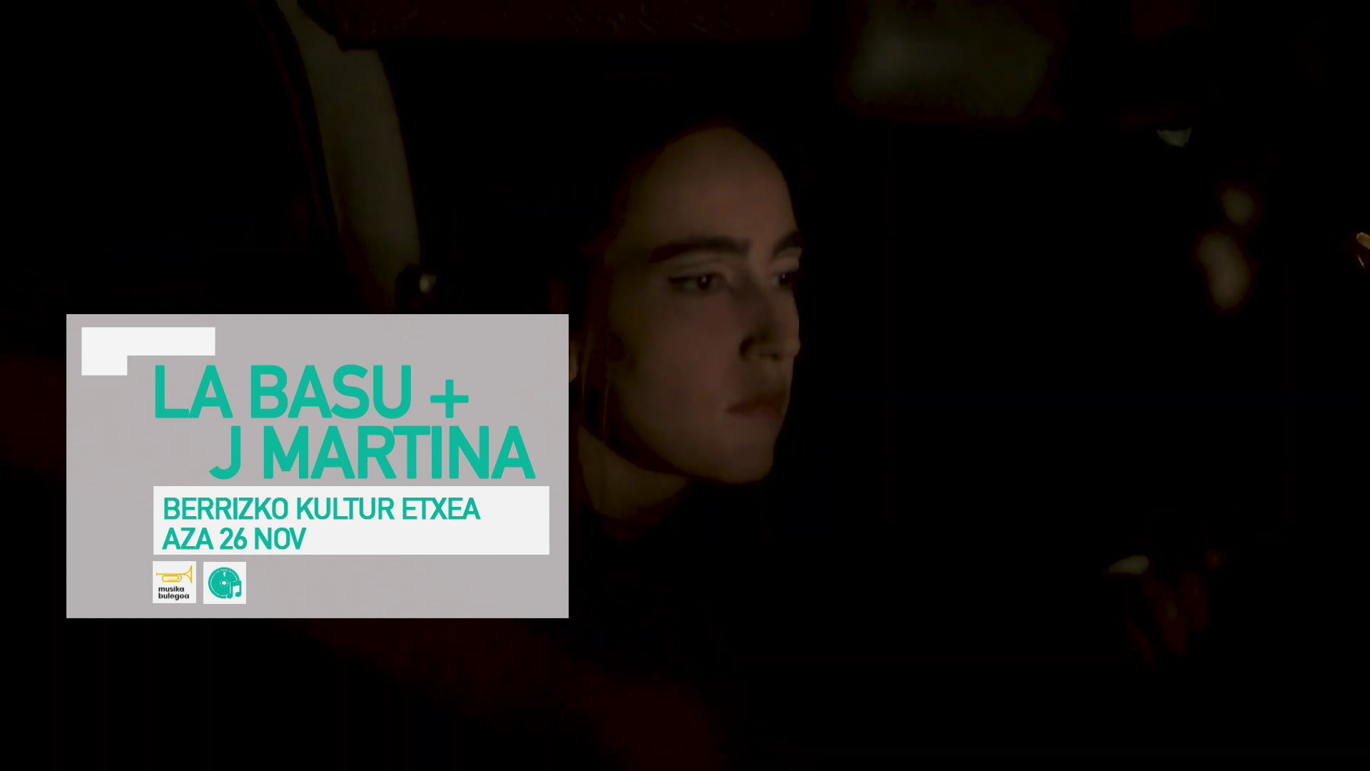 Kulturklik musika bulegoa LA BASU J MARTINA BERRIZ