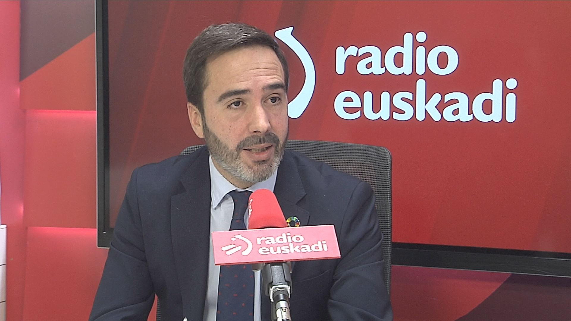 Javier Hurtado. EITB Mediaren bideo batetik ateratako irudia.