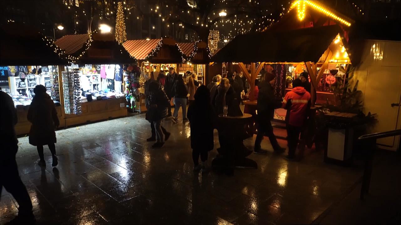 Mercado en Berlín