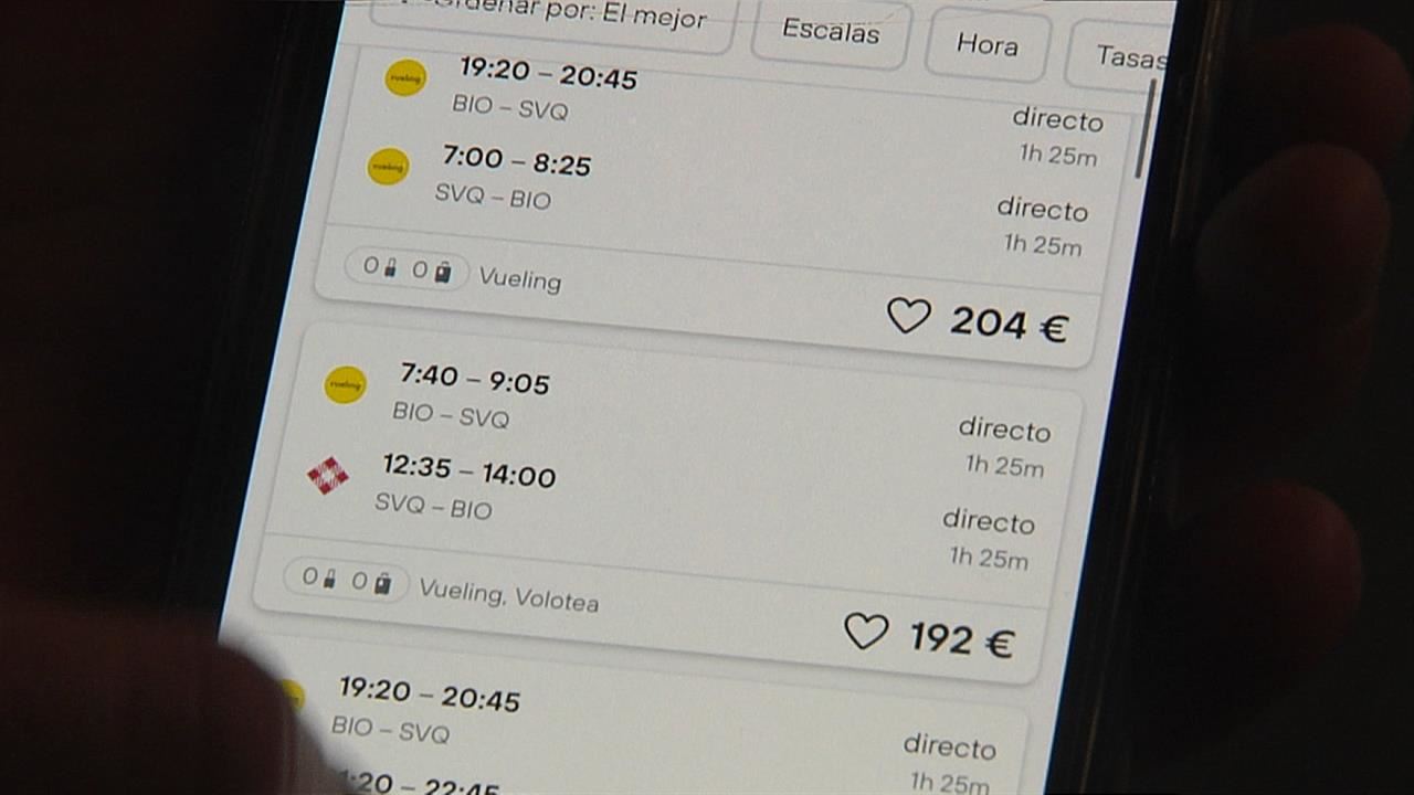 Billetes de avión caros