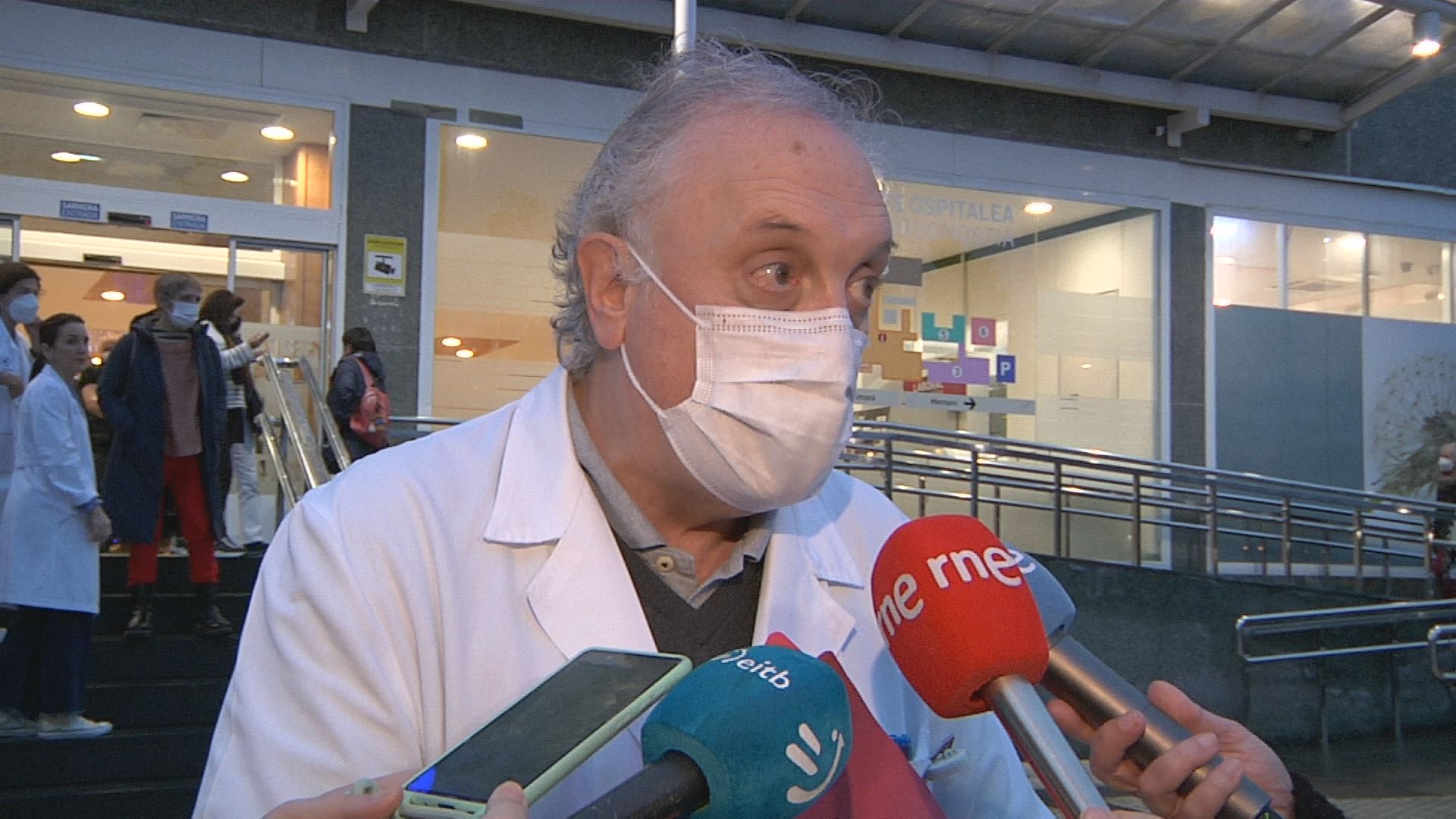 Adolfo Lopez de Munain. EITB Mediaren bideo batetik ateratako irudia.