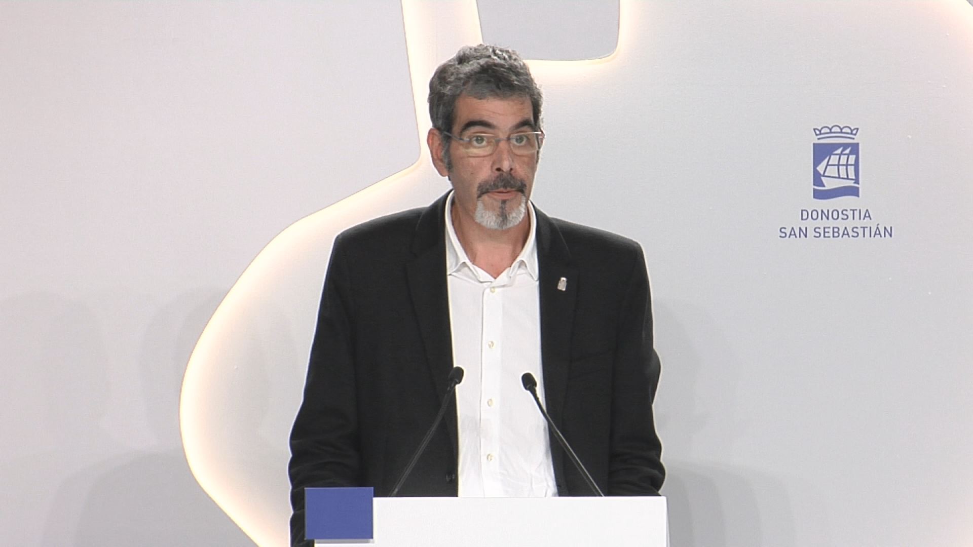 Eneko Goia. Imagen obtenida de un vídeo de EITB Media.