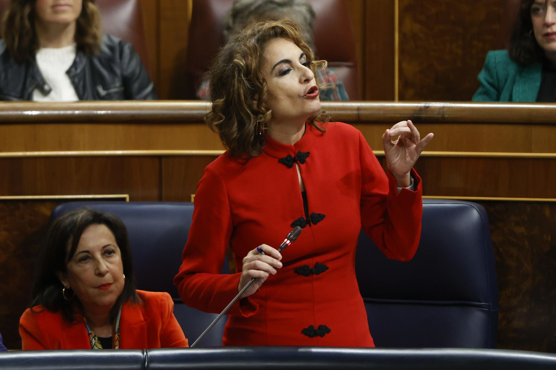 La ministra de Hacienda y vicesecretaria general del PSOE, María Jesús Montero. Foto: EFE