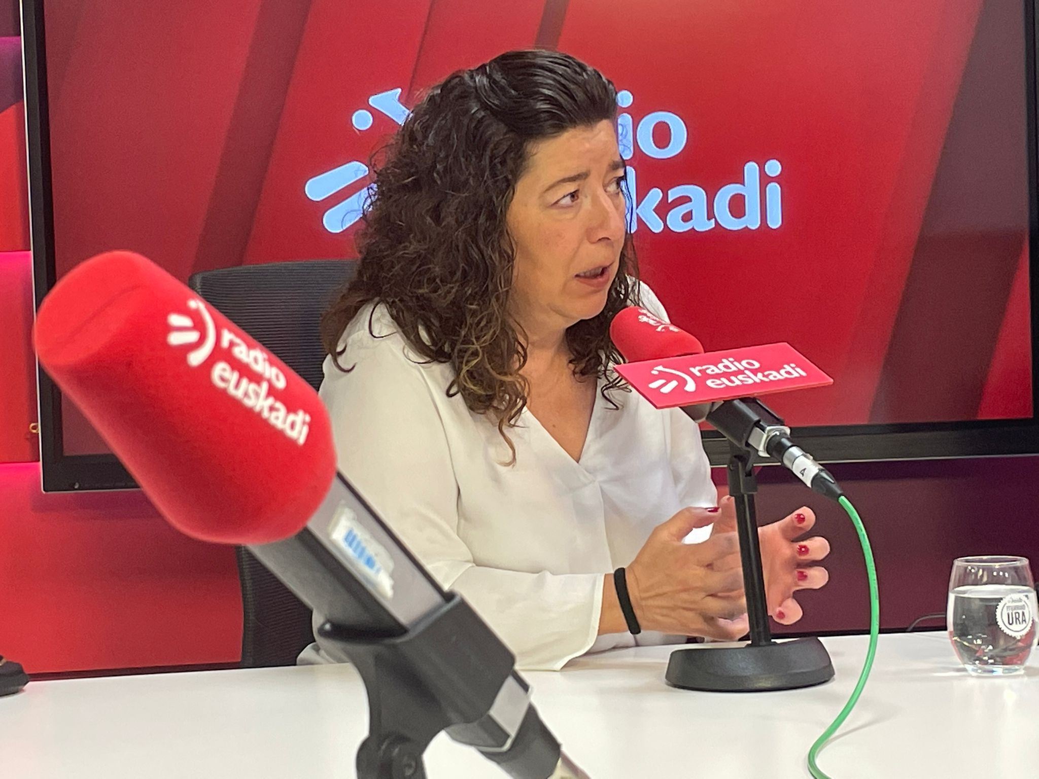 Loli García, CCOO-Euskadiko idazkari nagusia. Argazkia: EITB Media