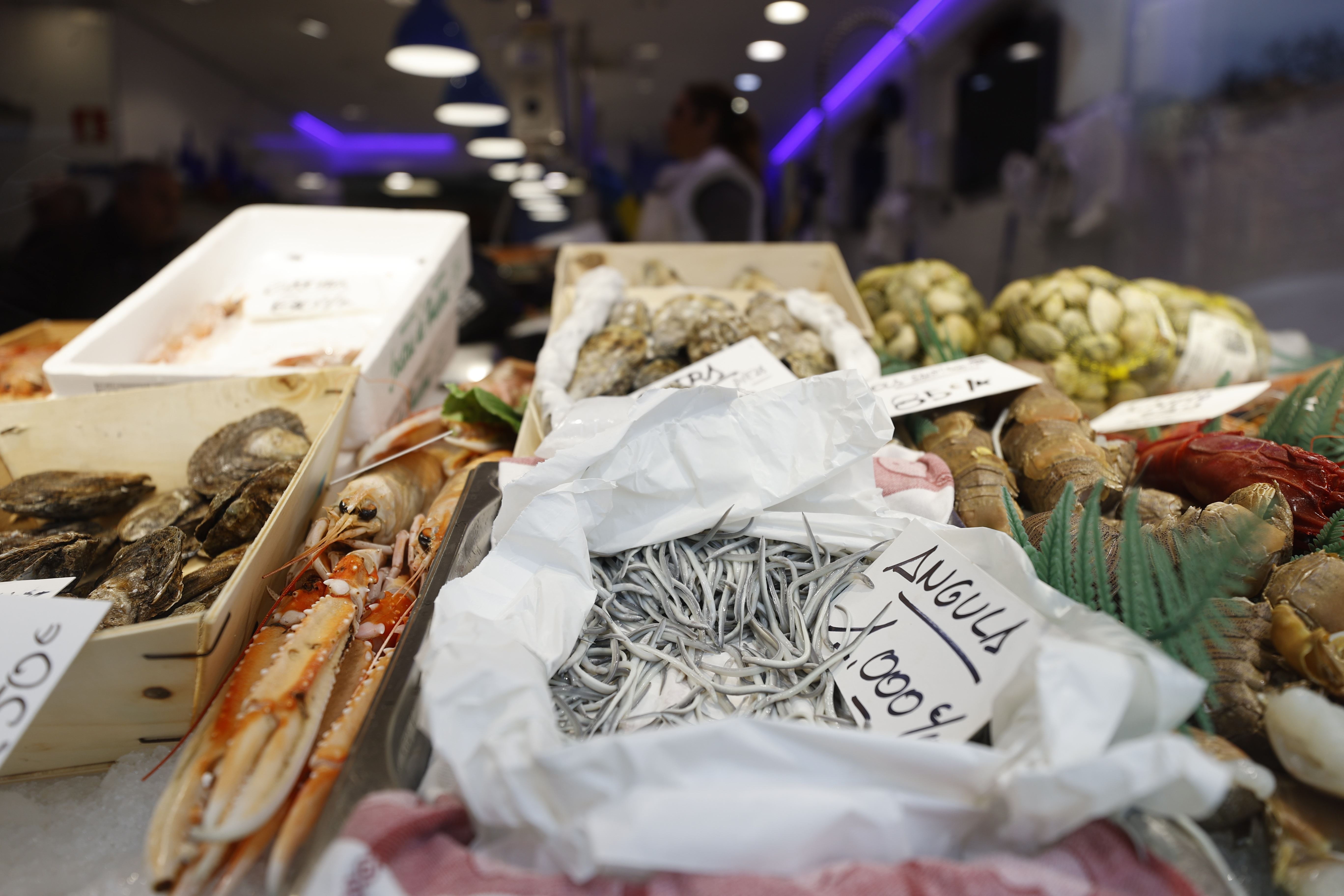 angulas angulak alimentos elikagaiak compras erosketak gabonak navidad