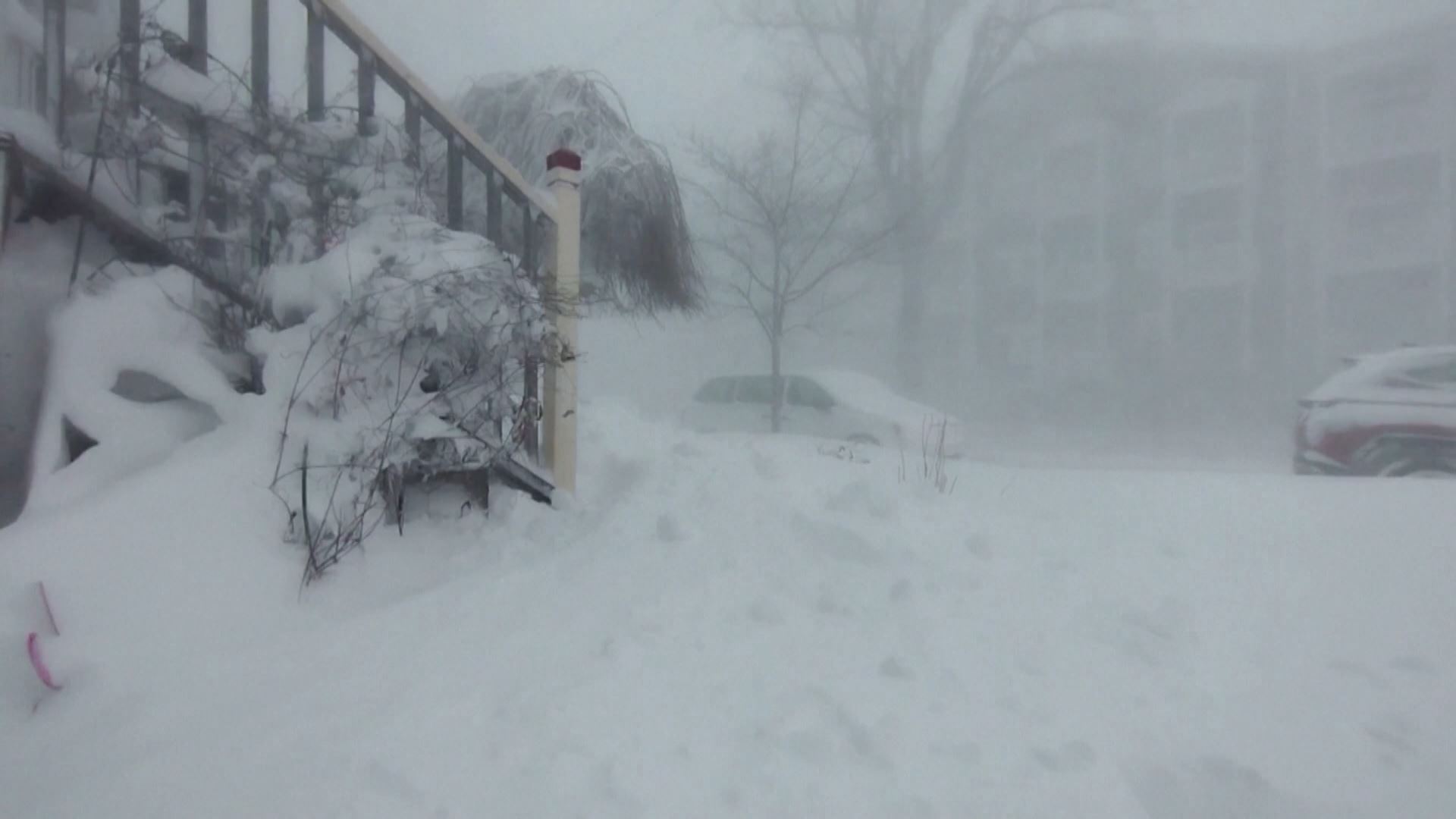 Nieve en Estados Unidos.
