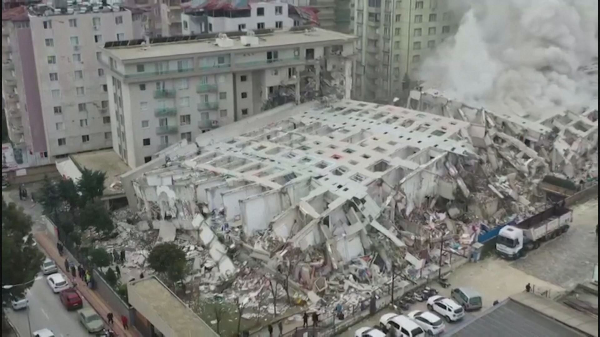 Imagen tras el terremoto