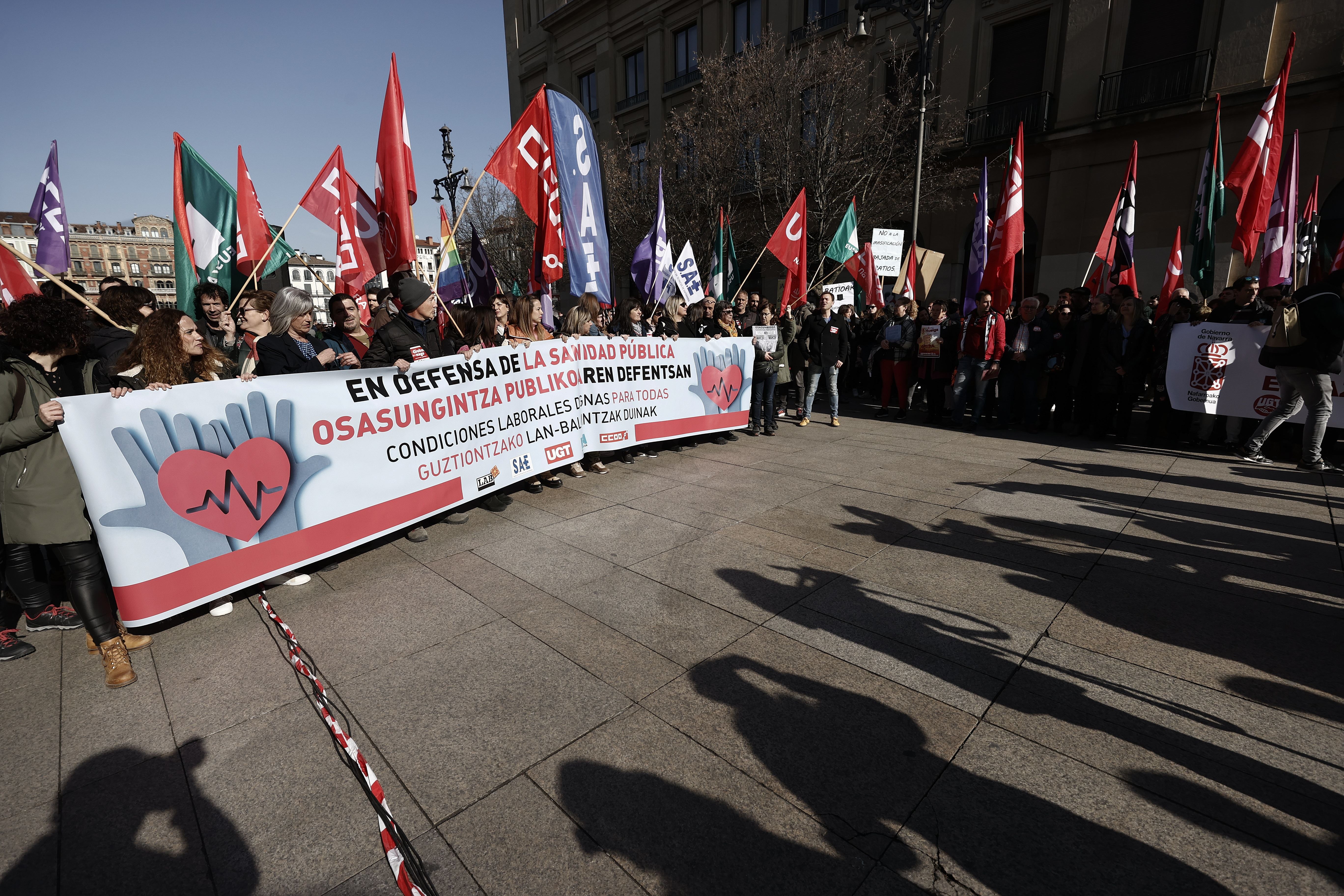 huelga greba navarra nafaroa sector publico sektore publikoa efe