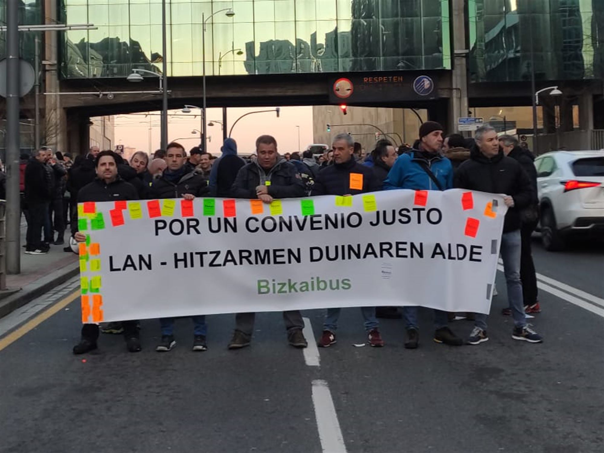 bizkaibus manifestacion