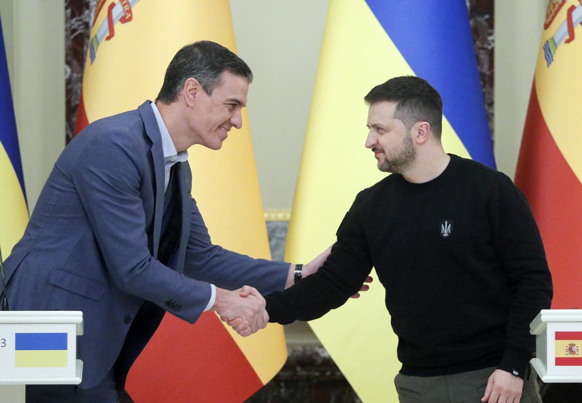 pedro-sanchez-volodimir-zelenski-efe