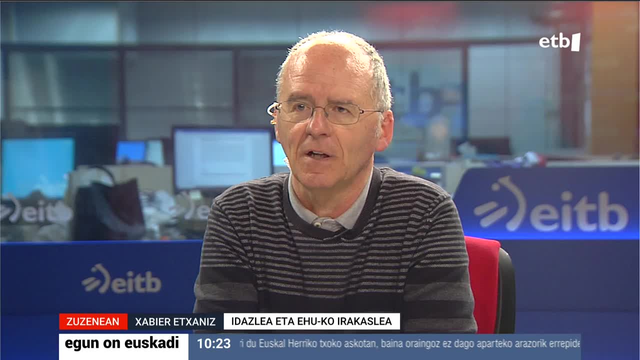 Xabier Etxaniz idazle eta EHUko irakasleak "Egun on Euskadi" saioan hitz egin du, editoreek Roald Dahlen liburuetatik hitz "iraingarriak" kenduko dituztela iragarri eta gero. "Hain zuzenak izan nahi dugu hitz egitean, azkenean ez dugu ezer esan nahi", adierazi du.