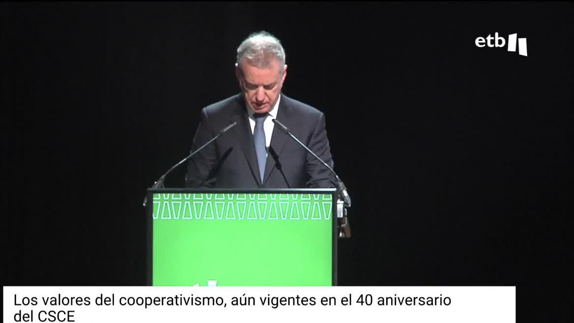 El Lehendakari, Iñigo Urkullu, ha afirmado que el cooperativismo ha convertido a Euskadi en una "referencia mundial" y forma parte de la "seña de identidad y del AND" de la sociedad vasca.