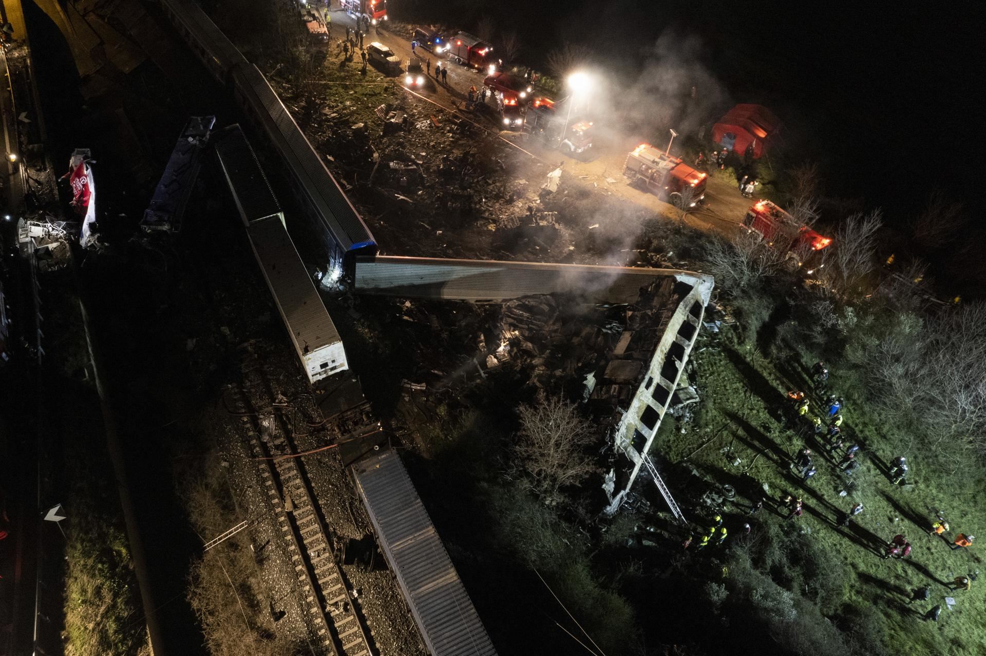 grecia-accidente-tren- larissa efe