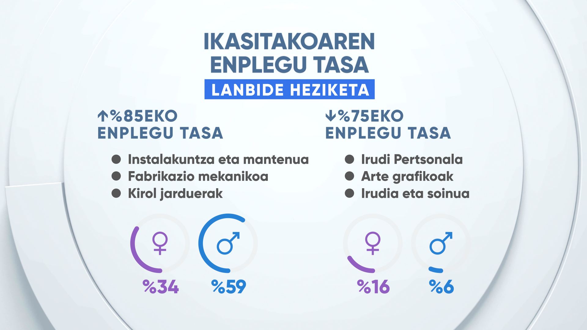 EITBDATA emakumeak enpleatibitatea lanbide heziketa