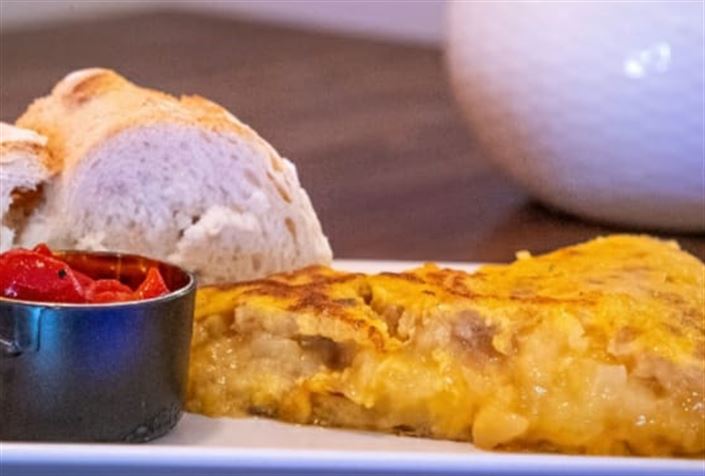 La tortilla del Izarra Berria de Leioa