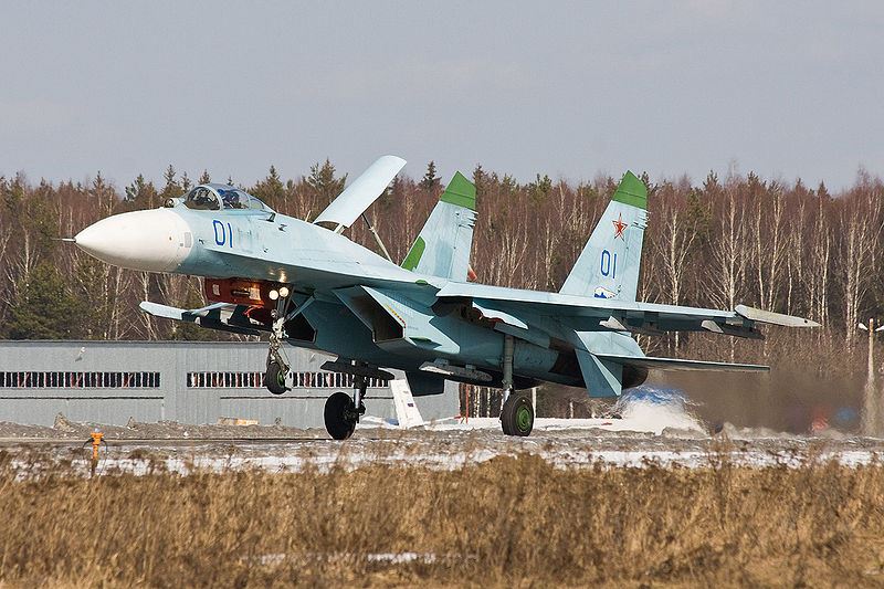 Avión caza Su-27