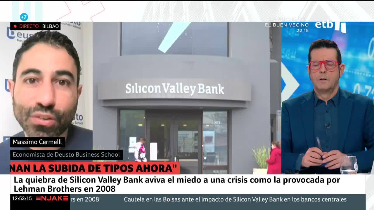 "Solo en Euskadi tenemos depositado en las cuentas corrientes 90 000 millones de euros", ha destacado Cermelli, economista en Deusto Business School.