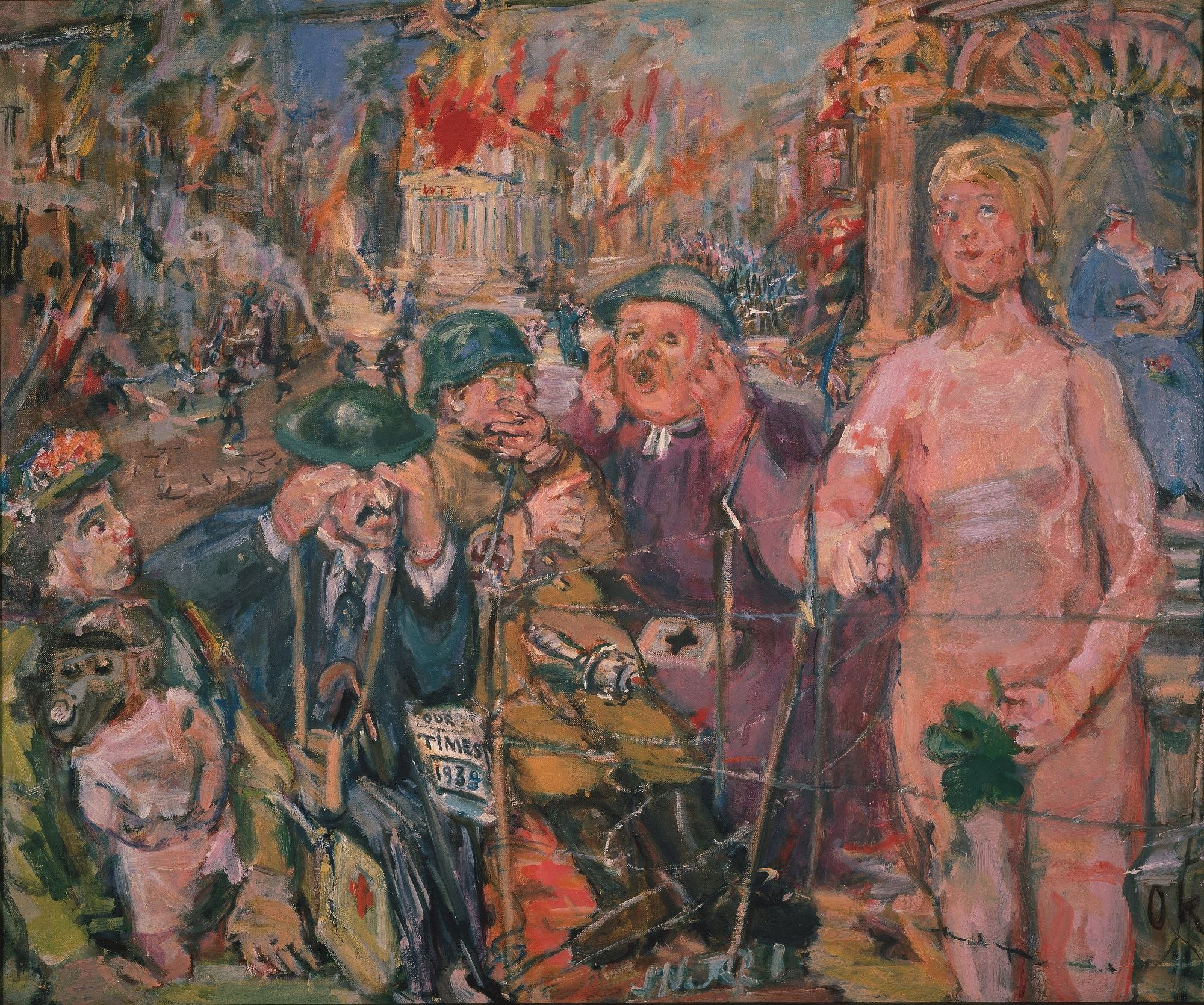 "Alice in Wonderland" Oska Kokoschka © Fondation Oskar Kokoschka, 2023, VEGAP, Bilbo