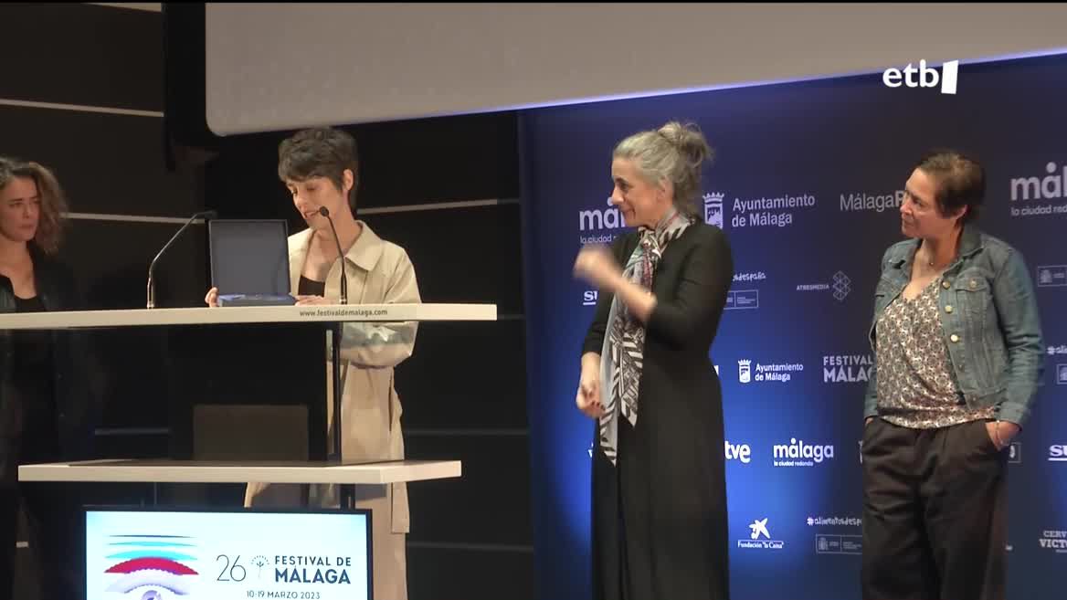 El primer largometraje de la alavesa Estíbaliz Urresola sigue acumulando premios antes de su estreno en los cines. En el Festival de Málaga se ha hecho con la Biznaga de Oro a la mejor película y Patricia López Arnaiz se ha llevado el galardón a la mejor actriz de reparto.