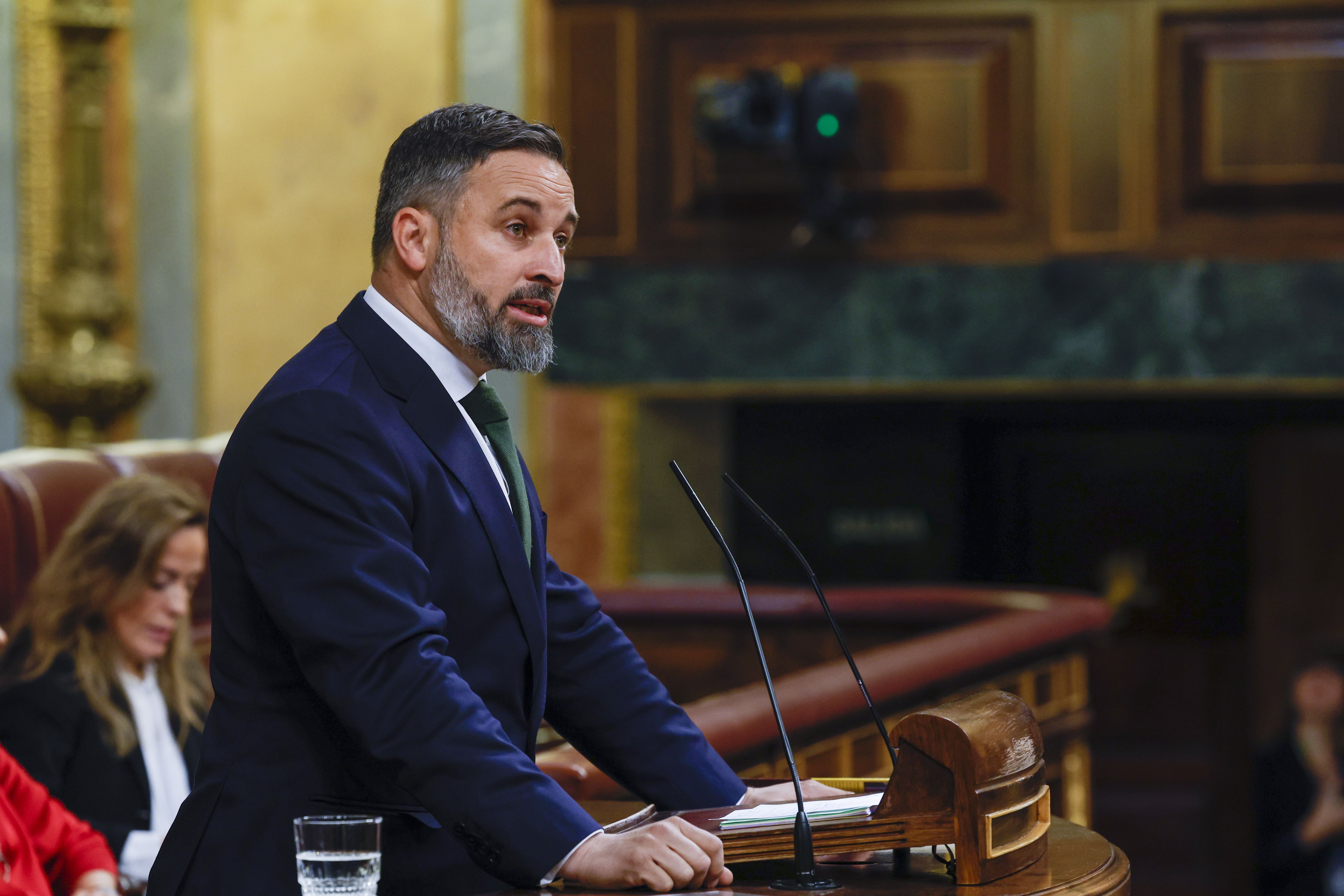 santiago abascal moción de censura