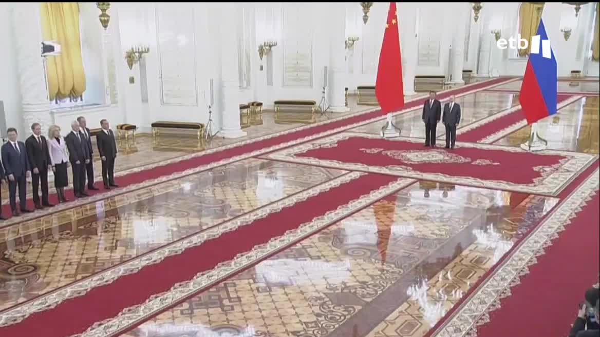 Segundo día de conversaciones entre Xi Jinping y Vladímir Putin. En las próximas horas podría darse a conocer la propuesta de paz presentada por Pekín.