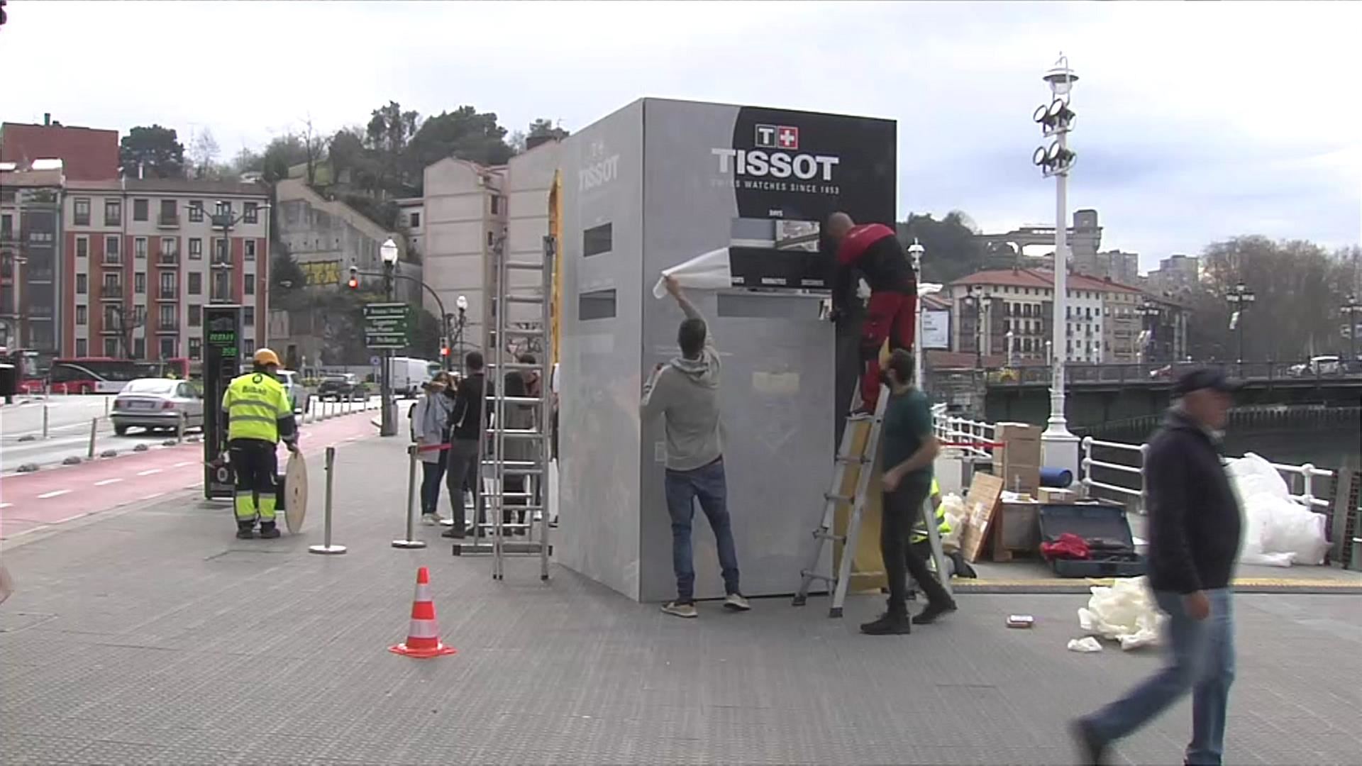 reloj tour de francia bilbao