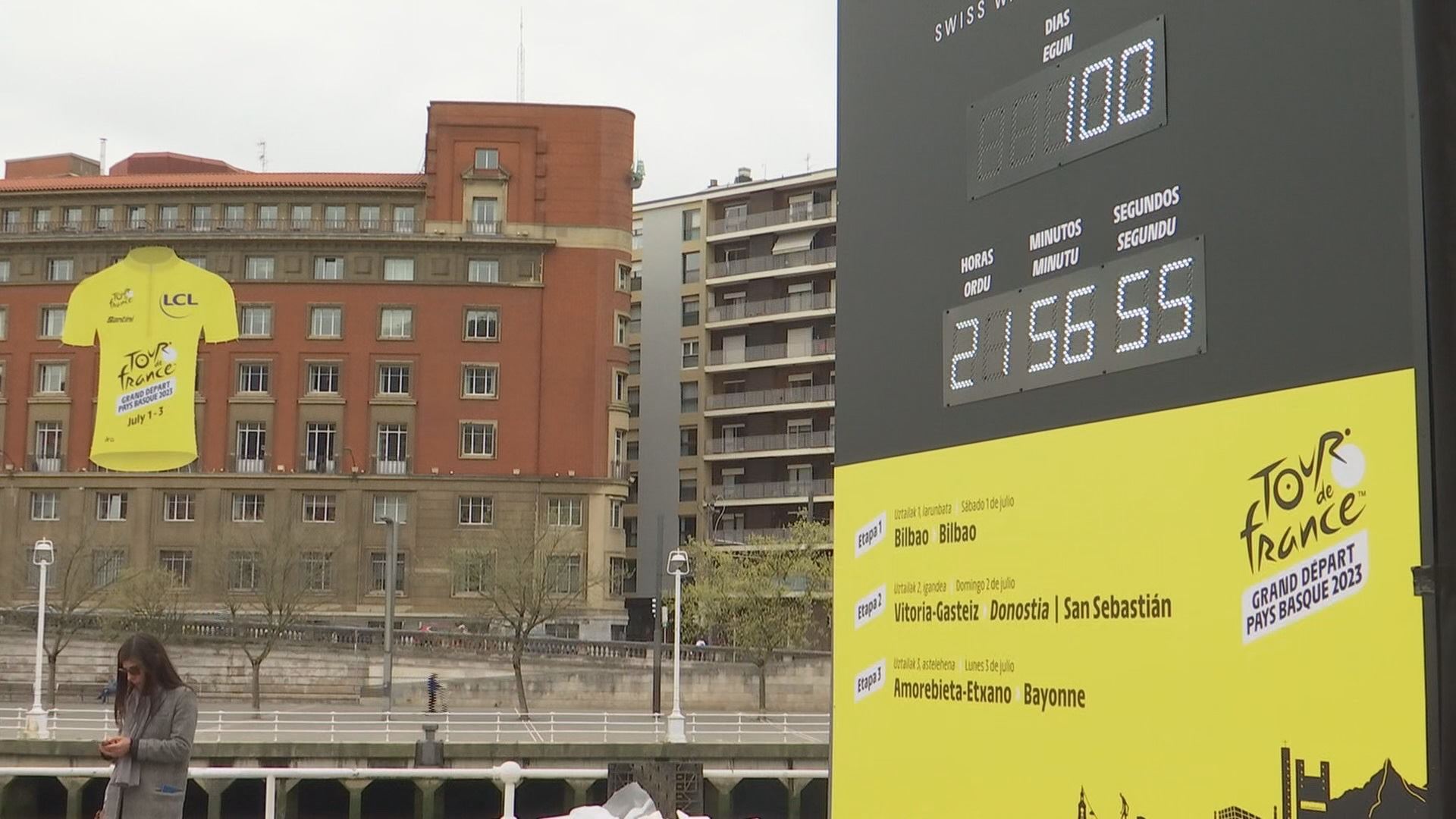 tour de francia bilbao frantziako tourra bilbo reloj erlojua cuenta atras atzera kontaketa eitb