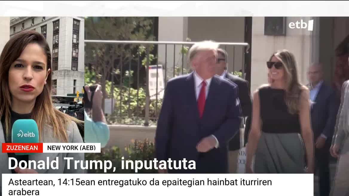 Azkenean, bai. New Yorkeko epaimahai nagusiak Donald Trump AEBko presidente ohia auzipetzea erabaki du Stormy Daniels porno aktorearekin izandako sexu harremanak ezkutatzeko ordainketa egitea egotzita.