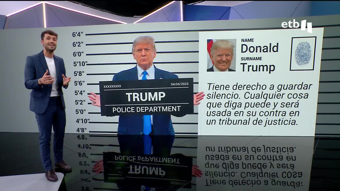 Si se cumple con lo anunciado, el martes se personará en los juzgados de Nueva York, y allí le harán la ficha policial.