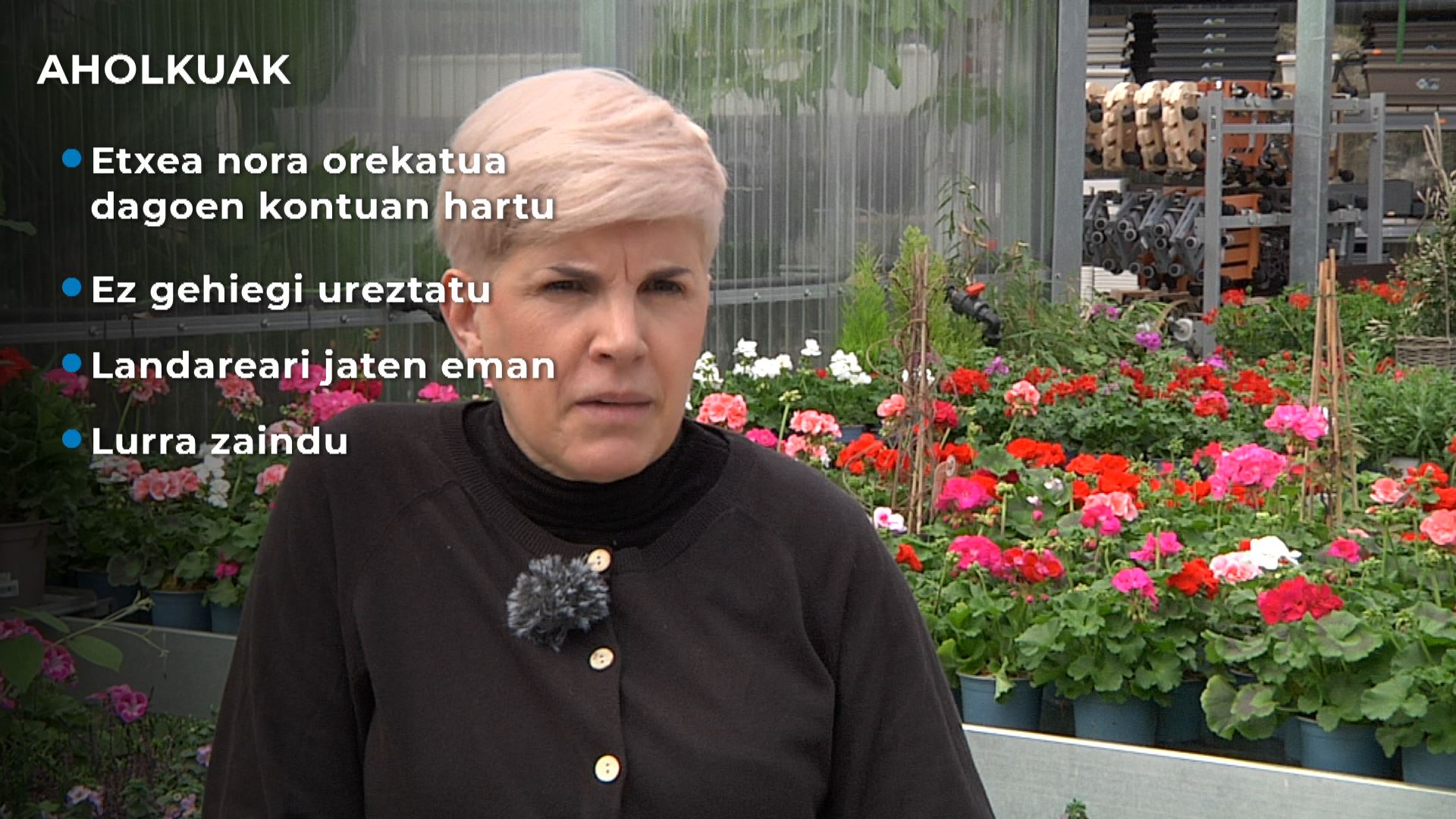 aduna garden, udaberria, loli sein, landareak, loreak