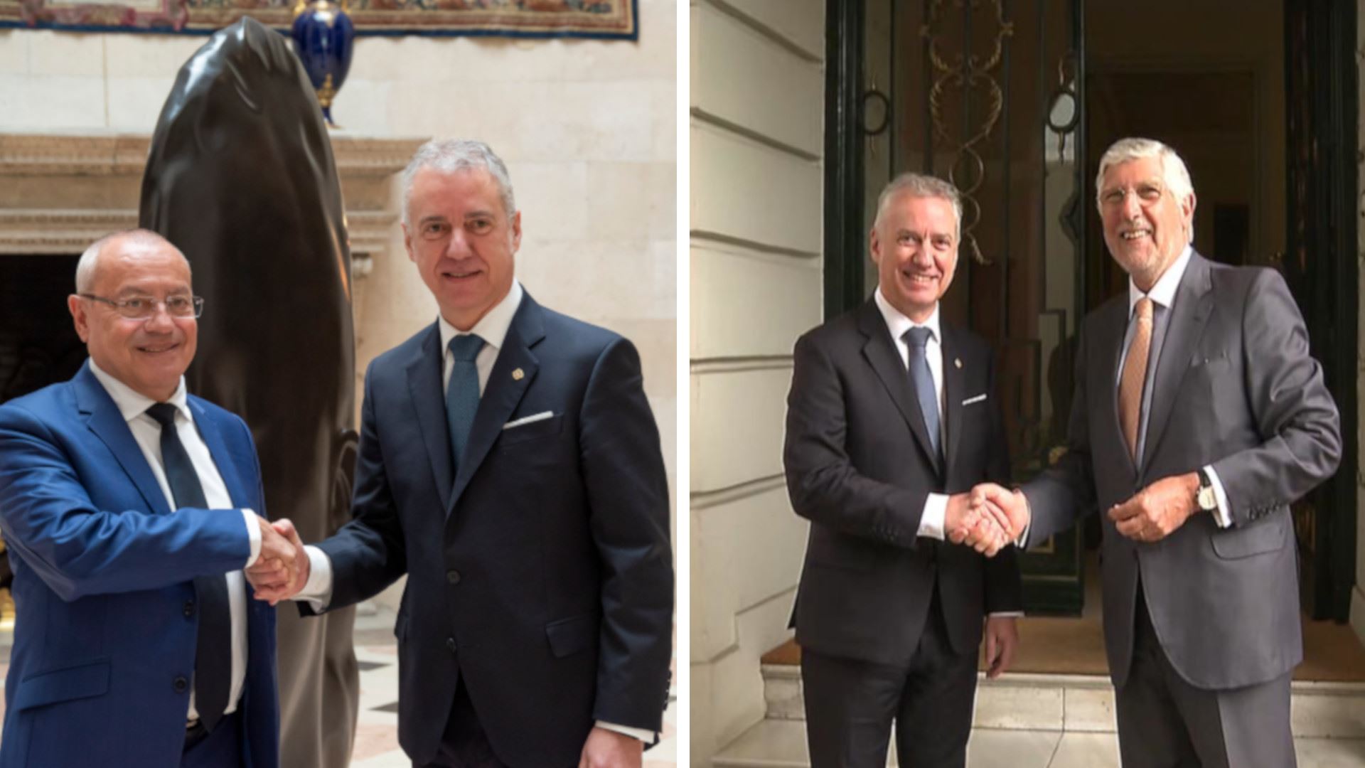 urkullu embajadores Francia y Portugal