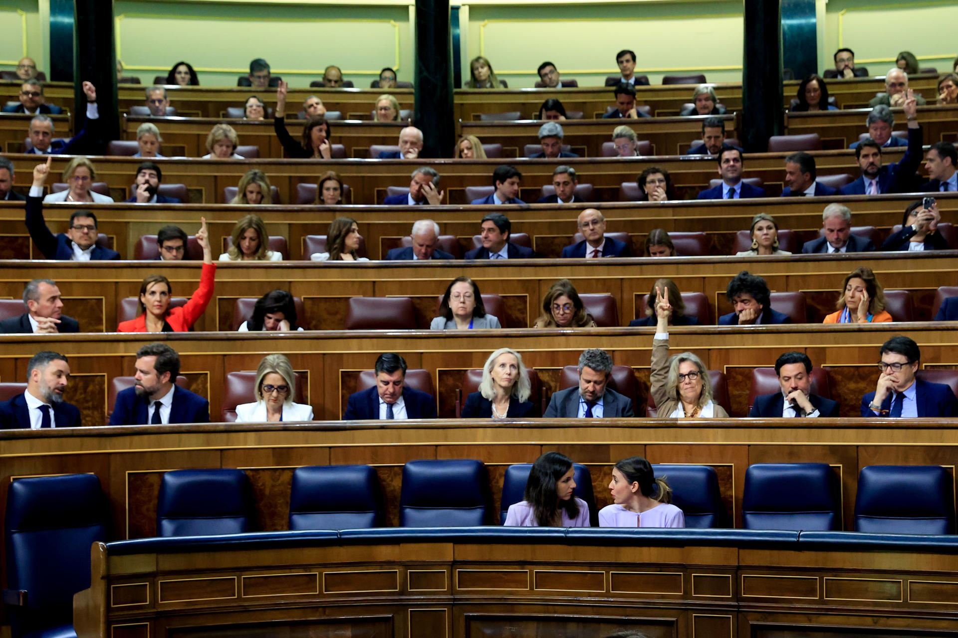 congreso-diputados-ione-belarra-irene-montero-efe