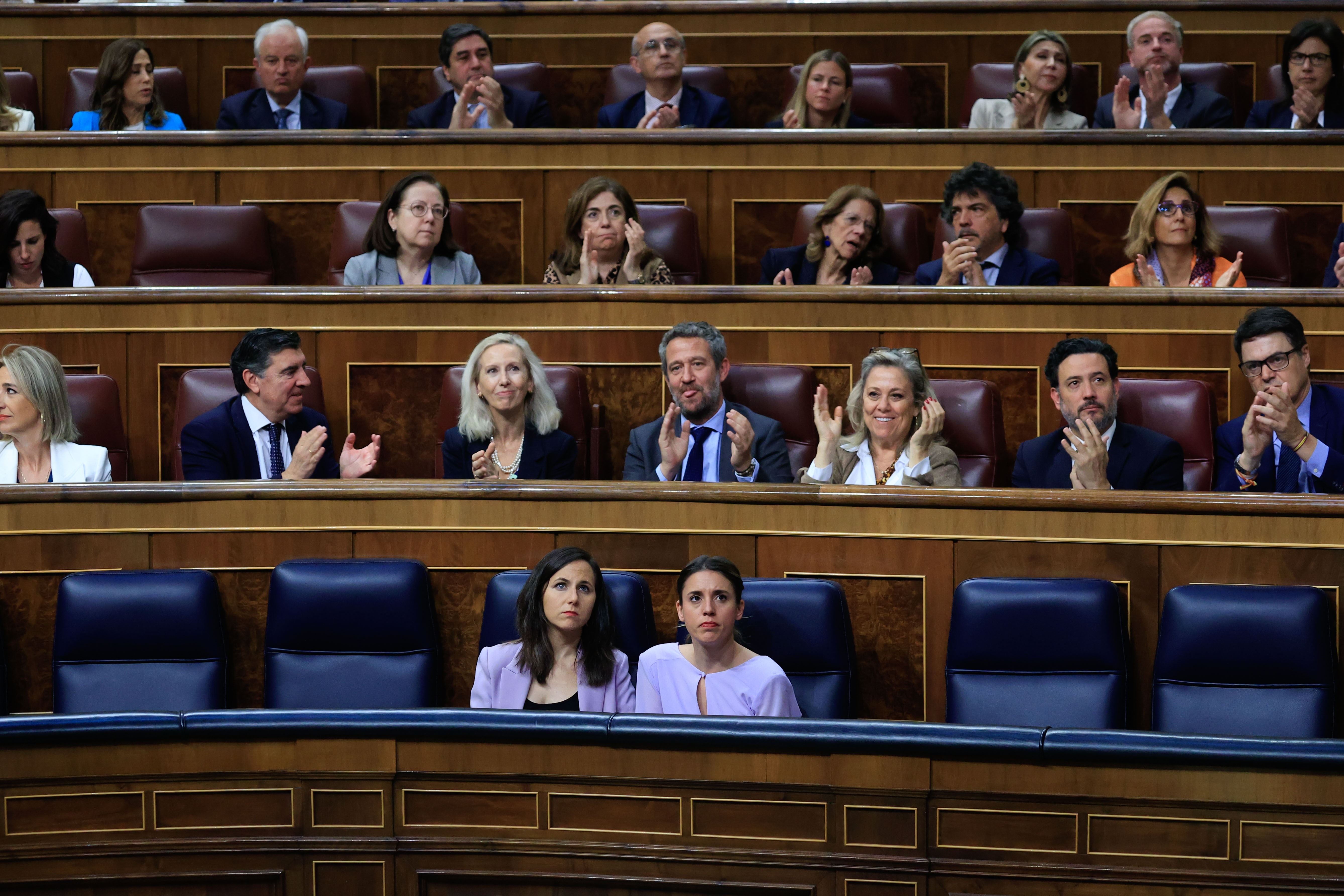congreso kongresua solo si es si bai bakarrik da bai jone belarra irene montero eitb