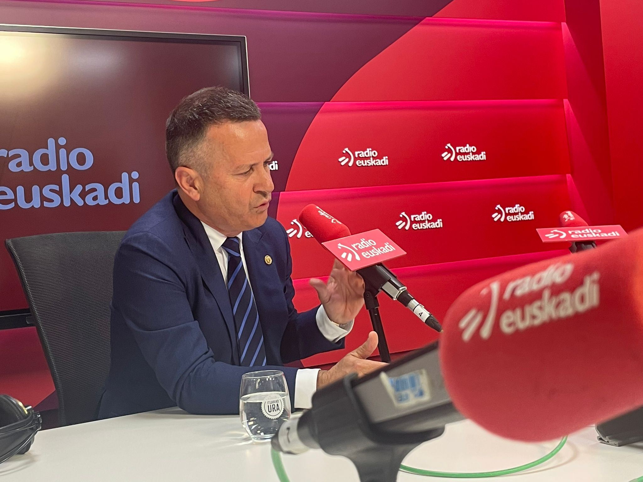 Jokin Bildarratz, el consejero de Educación del Gobierno Vasco. Foto: EITB Media