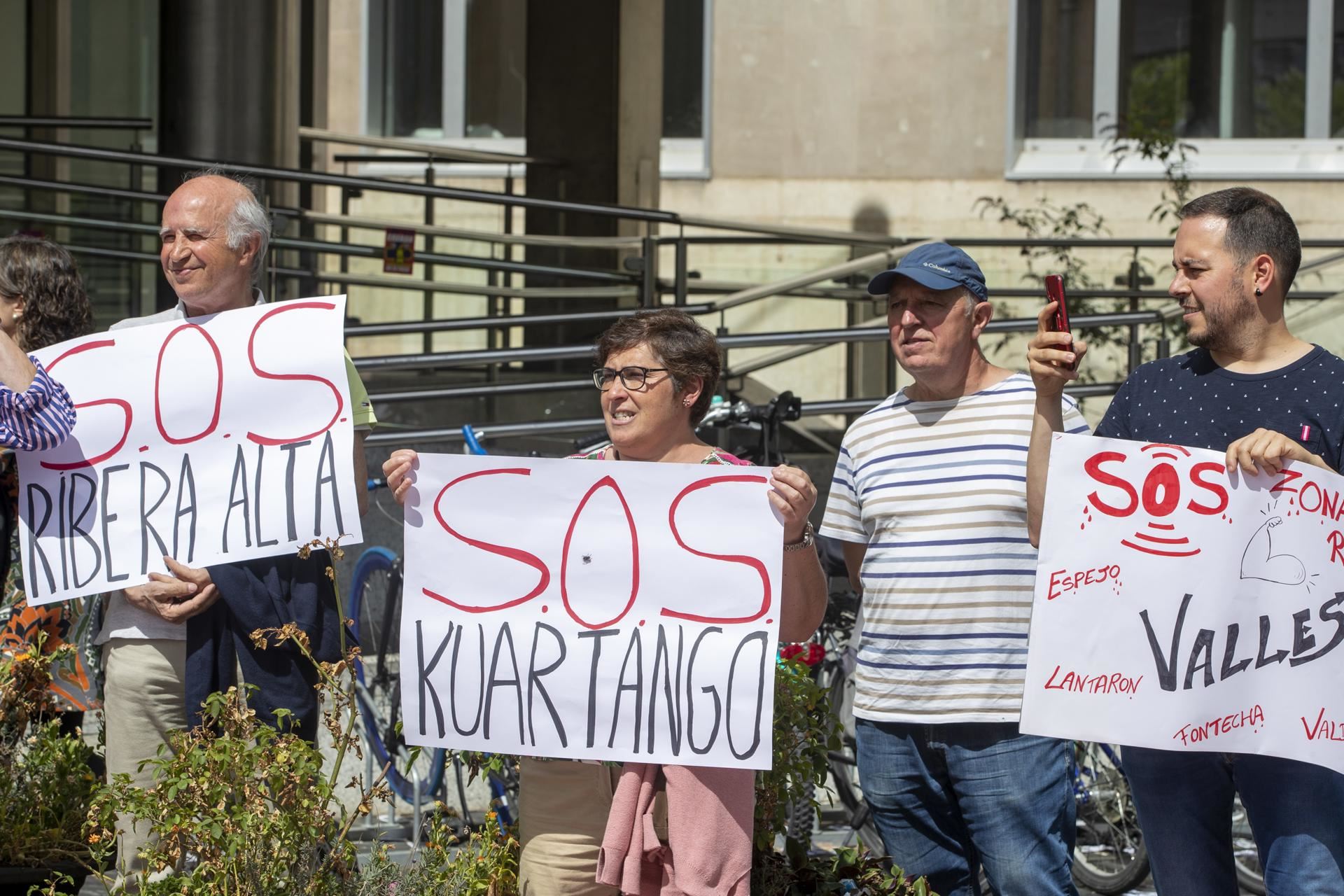 osakidetza rural araba protesta sindikatuak