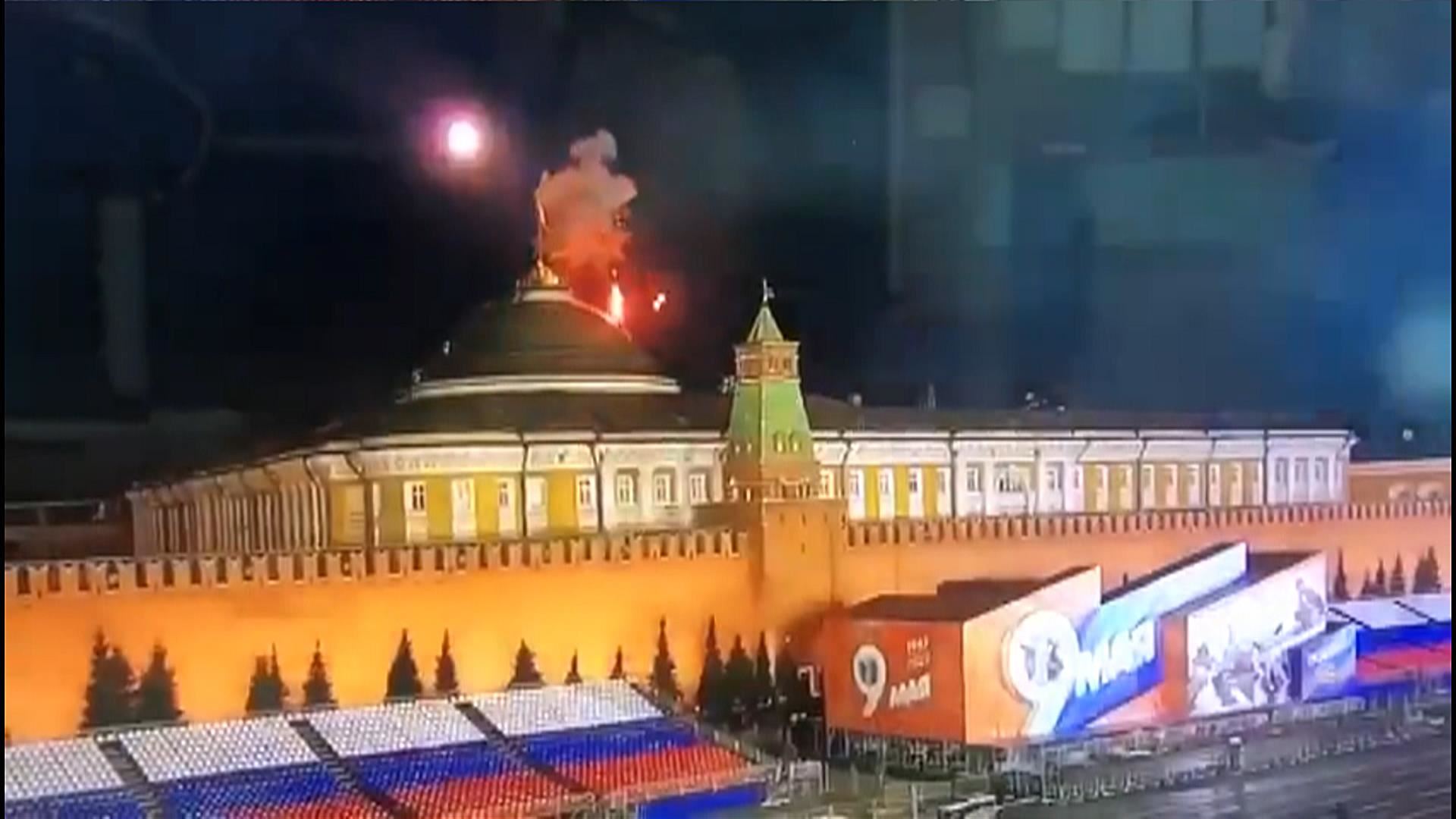 errusiako kremlin dron erasoa