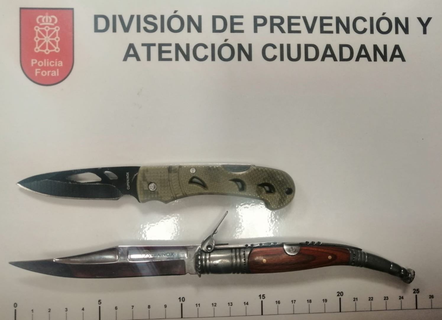 NAVAJAS NOAIN ITURRIA POLICIA FORAL 