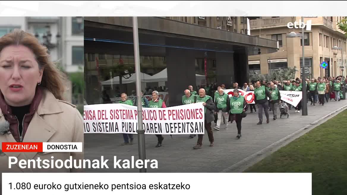 Pentsiodunak bost urte daramatzate borrokan kalean, eta salatzen dutena da Espainiako Gobernuak onartu berri duen erreformak ez dituela euren eskariak kontutan hartu. Batez ere, salatzen dutena da gutxieneko pentsioa ez dela 1.080 eurora heldu, eta baita kotizazio urteak 25etik 29ra igo izana ere.