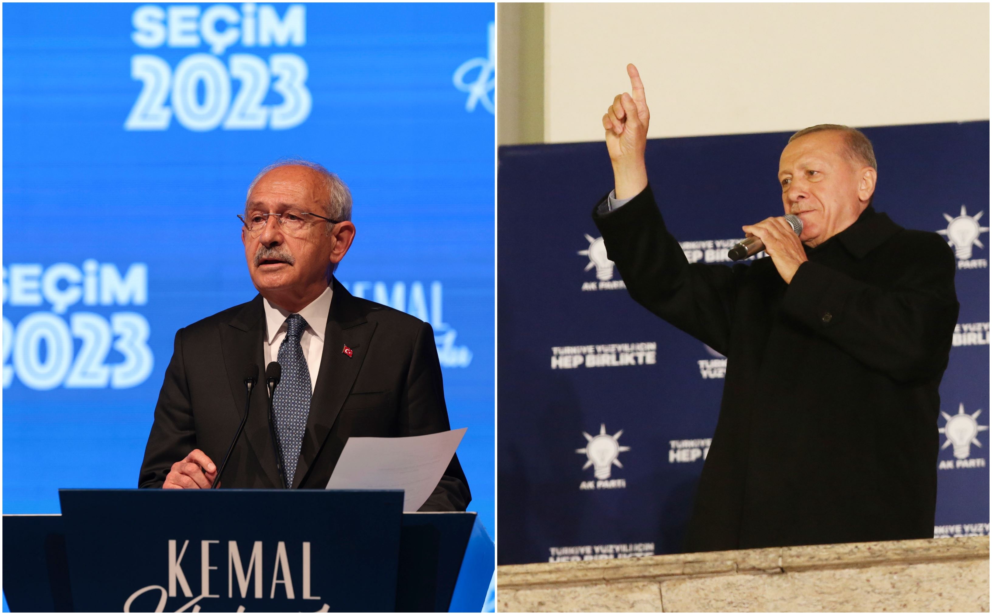 Erdogan  Kiliçdaroglu 