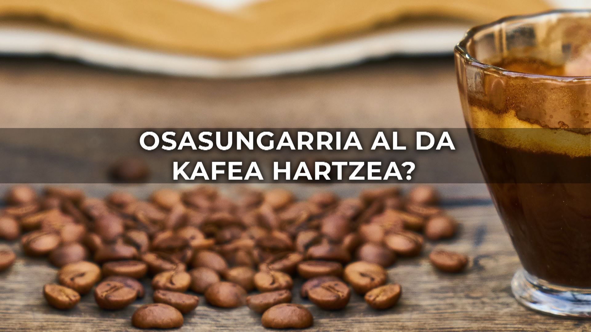 Felix Martin Santos, kafea, kafea eta osasuna