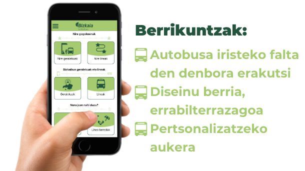 EU Bizkaibus aplikaizo berria