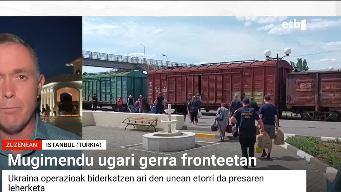 Ukrainak lurraldeak berreskuratzeko operazioa hastear ei duela etorri da presaren suntsipena.