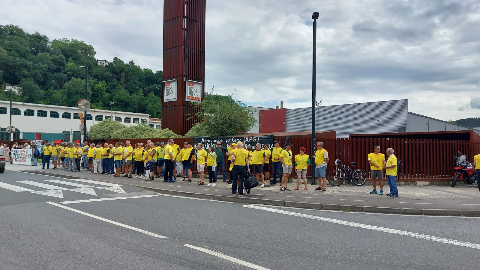 CAF protesta kontzentrazioa-5