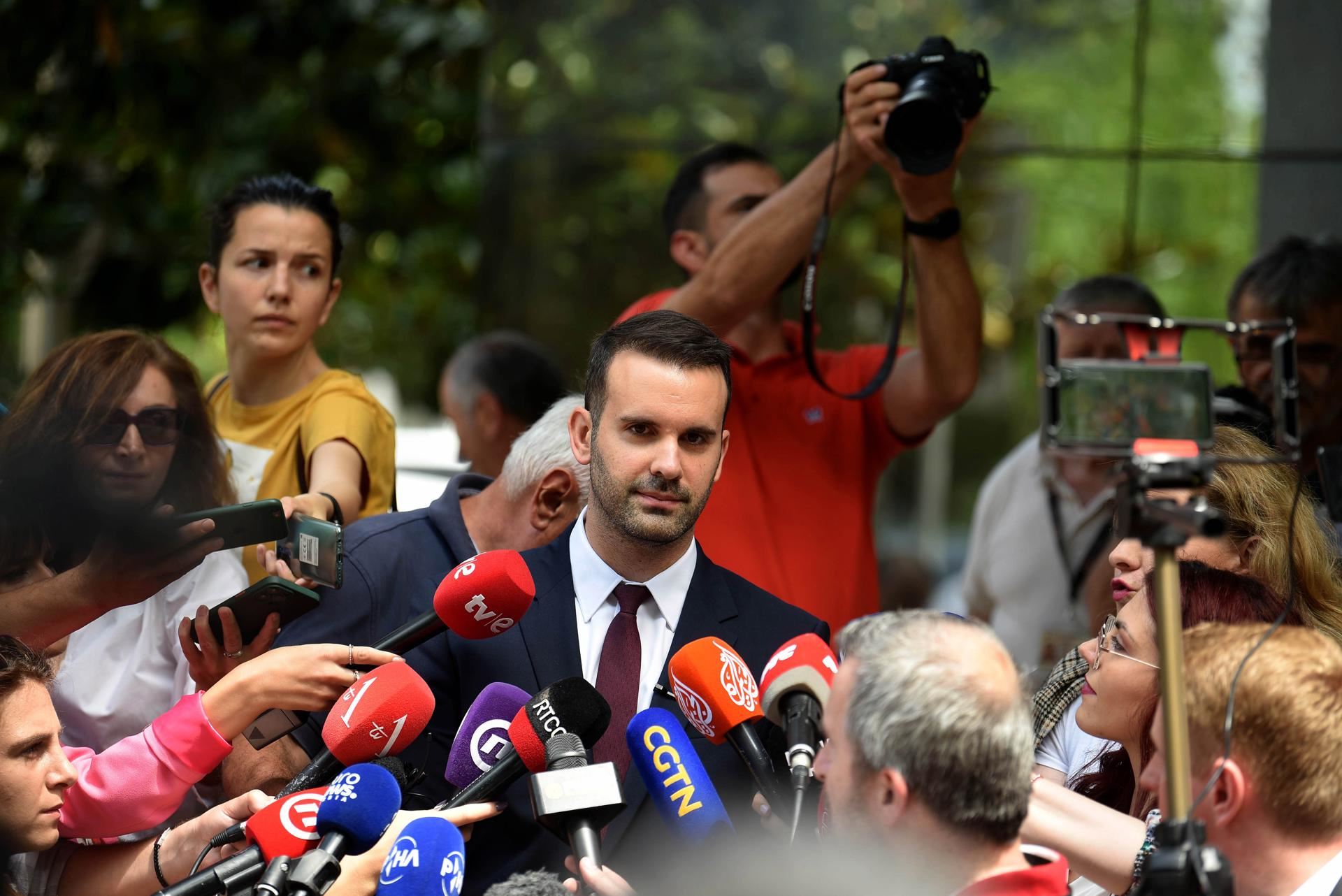 Milojko Spajic Europe Now Montenegro-EFE