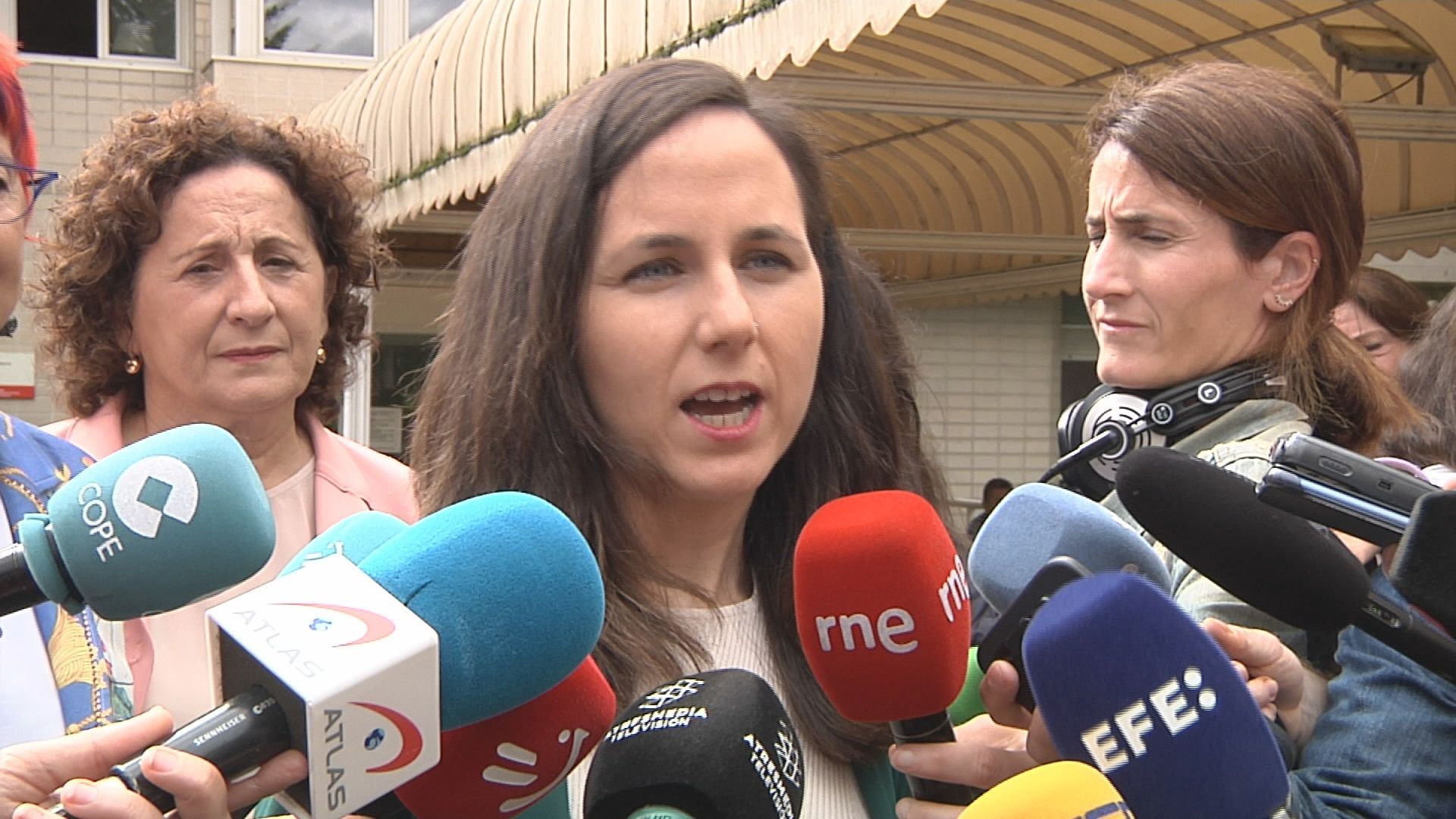 Ione Belarra en Pamplona