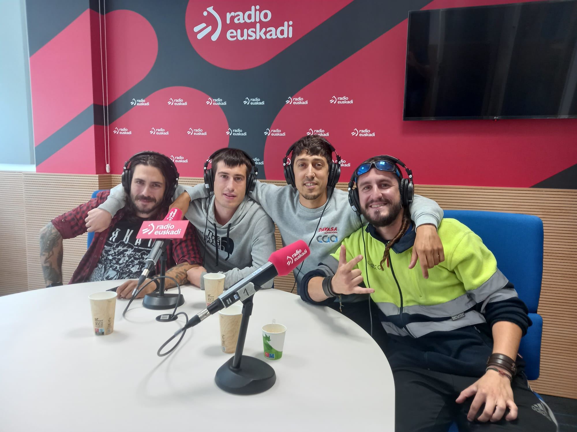 El grupo Leopardo en Radio Euskadi